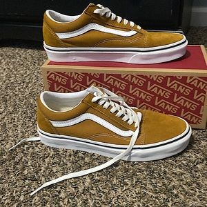 Old skool shoe golden brown size 8 men’s